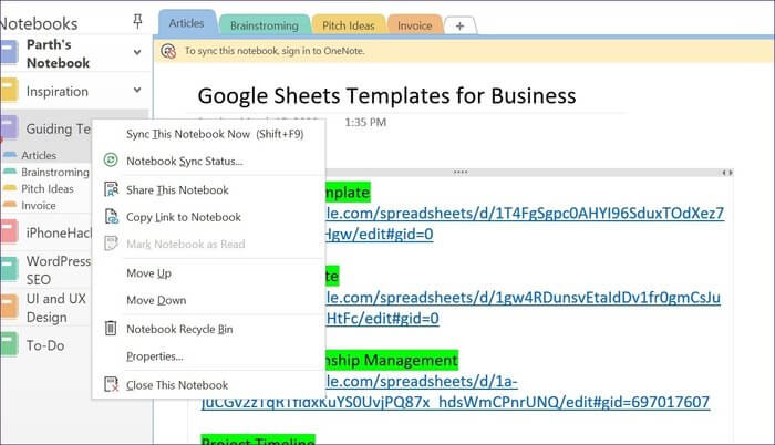 sync-desktop-manually_935adec67b324b146ff212ec4c69054f كيفية إصلاح خطأ مزامنة OneNote على Windows و Mac