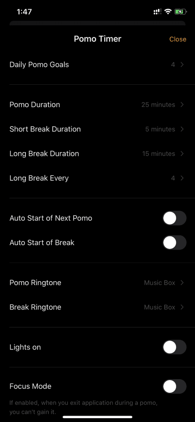 ticktick-timer-2_4d470f76dc99e18ad75087b1b8410ea9 أفضل 5 تطبيقات لتتبع الوقت لنظامي التشغيل iOS و Mac