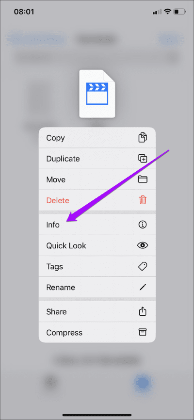 كيفية التحقق من تنسيق ملف مستند أو صورة على iPhone - %categories