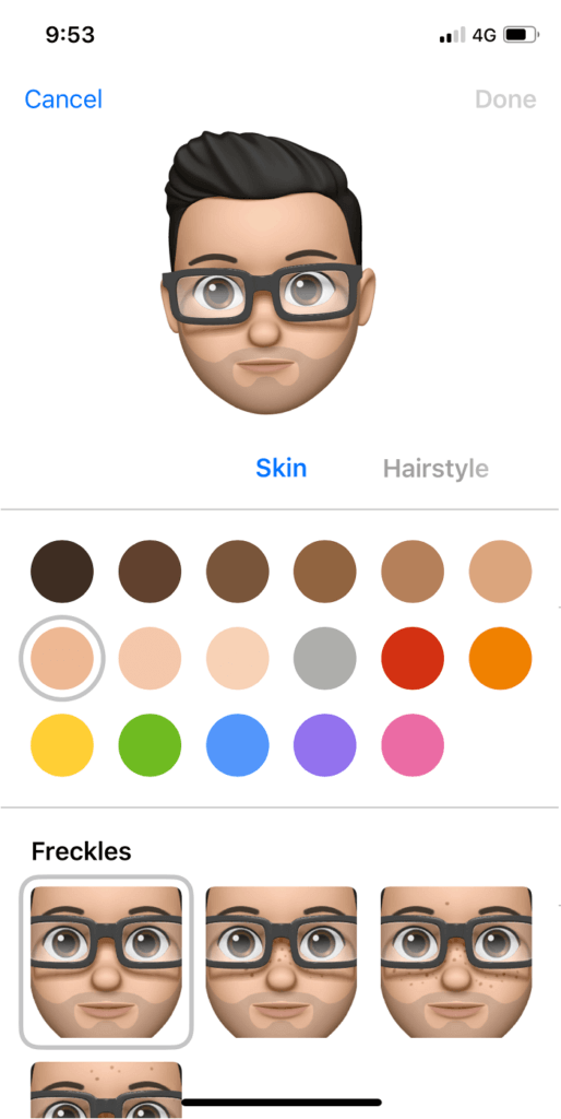 Customize-the-character-according-to-you-514x1024-1 كيفية استخدام ملصقات Memoji على WhatsApp لنظام Android