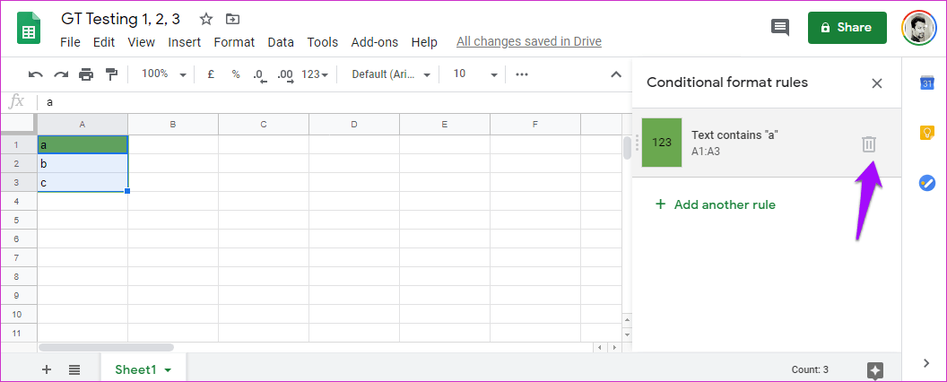 كيفية إصلاح خطأ الخط الأخضر في Google Sheets - %categories