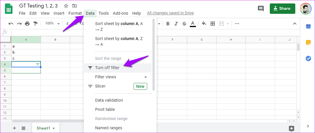 كيفية إصلاح خطأ الخط الأخضر في Google Sheets - %categories