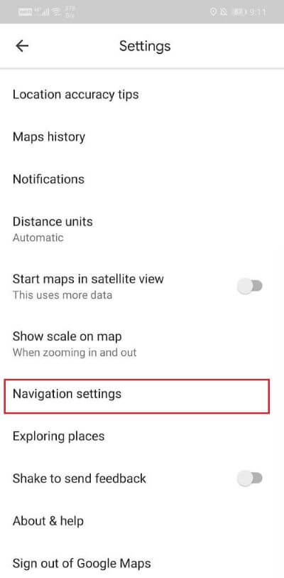 إصلاح خرائط Google لا تتحدث في Android - %categories