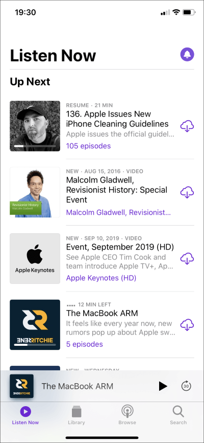 Iphone-Apple-Podcasts-Vs-Google-Podcasts-1_4d470f76dc99e18ad75087b1b8410ea9 Google Podcasts مقابل Apple Podcasts : أي تطبيق يعمل بشكل أفضل على iPhone