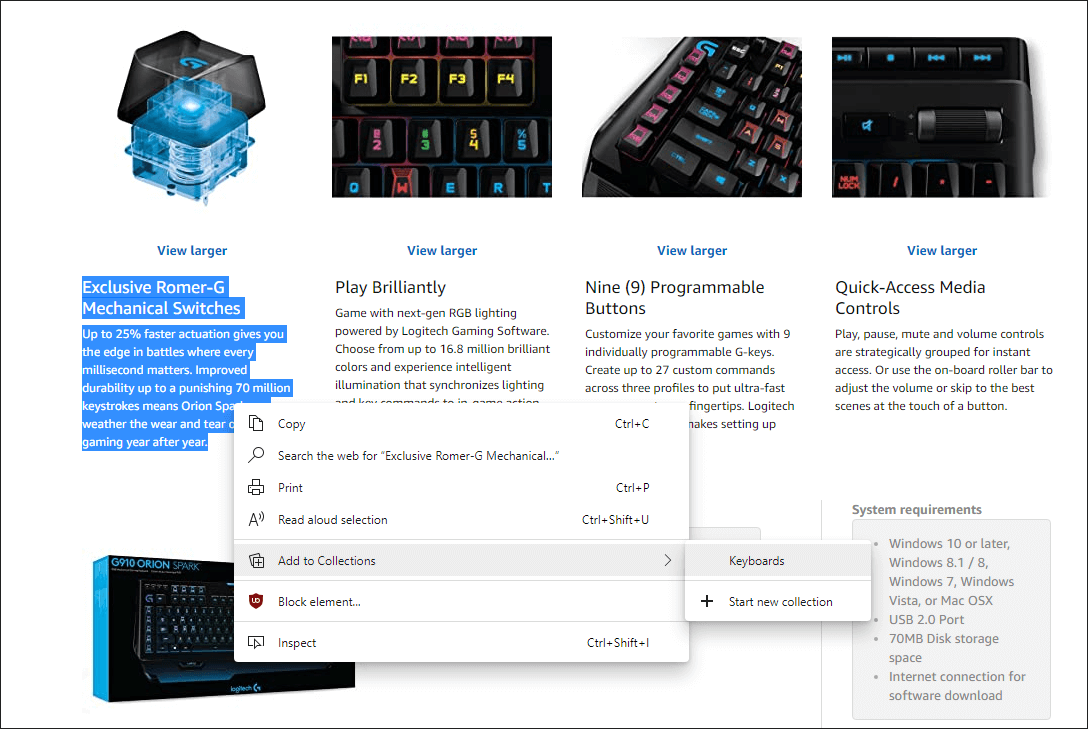 Microsoft-Edge-Chromium-Collections-5_4d470f76dc99e18ad75087b1b8410ea9 ما هي مجموعات Microsoft Edge ولماذا يجب عليك استخدامها