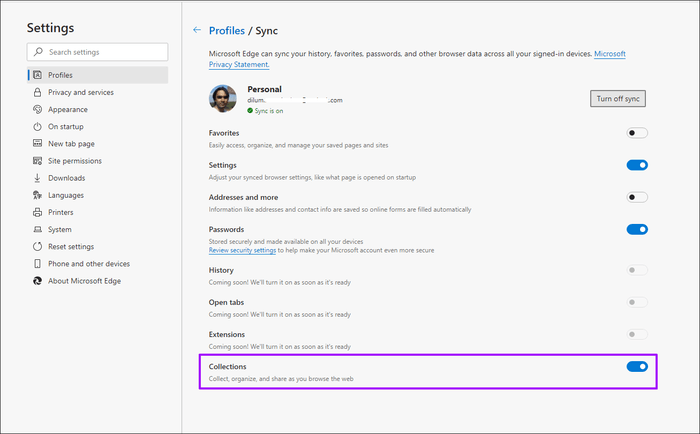 Microsoft-Edge-Chromium-Collections-8_935adec67b324b146ff212ec4c69054f ما هي مجموعات Microsoft Edge ولماذا يجب عليك استخدامها
