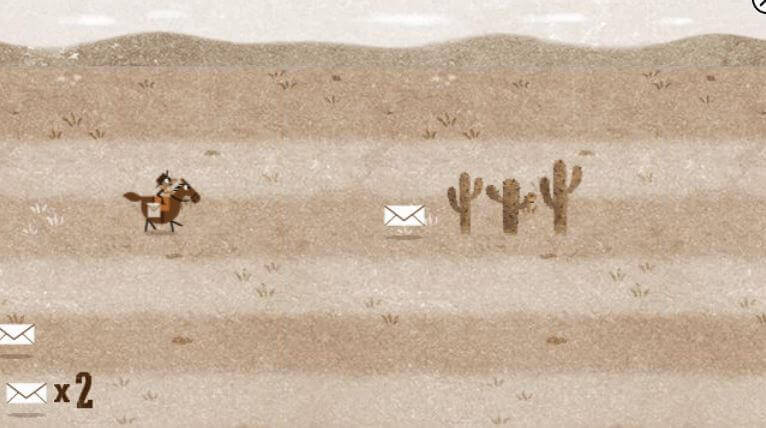 Pony-Express أفضل 15 لعبة Google Doodle عام 2025