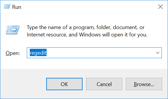 Press-Windows-Key-R-then-type-regedit-and-hit-Enter-to-open-Registry-Editor 3 طرق لزيادة VRAM المخصص في Windows 10