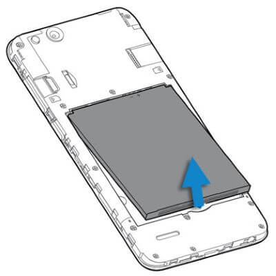 Slide-remove-the-backside-of-your-phone’s-body-then-remove-the-Battery كيفية إلغاء تجميد هاتف Android الخاص بك