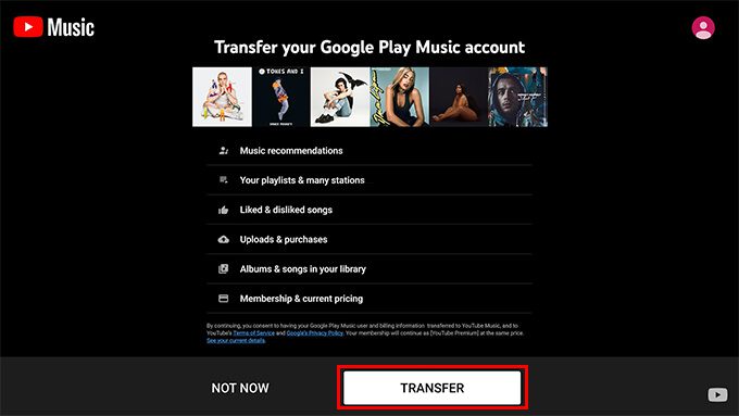 كيفية استيراد مكتبة موسيقى Google Play إلى YouTube Music - %categories