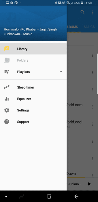 android-offline-music-player02_4d470f76dc99e18ad75087b1b8410ea9 أفضل 5 تطبيقات لتشغيل الموسيقى لـ Android بدون الانترنت مع دعم كلمات الاغاني