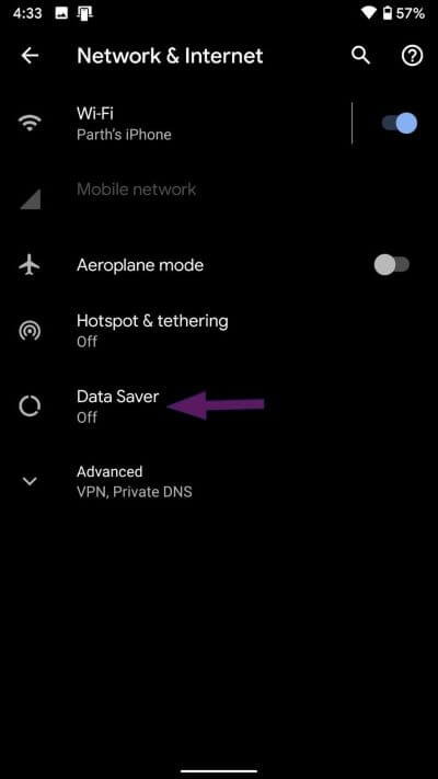 data-saver-android_935adec67b324b146ff212ec4c69054f أفضل 11 طريقة لإصلاح عدم عمل مكالمة فيديو WhatsApp على iPhone و Android