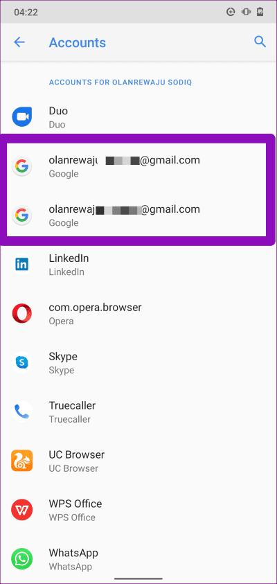 fix-android-not-backing-up-contacts-06_4d470f76dc99e18ad75087b1b8410ea9 أفضل 6 إصلاحات لعدم عمل النسخ الاحتياطي لجهات اتصال على Android