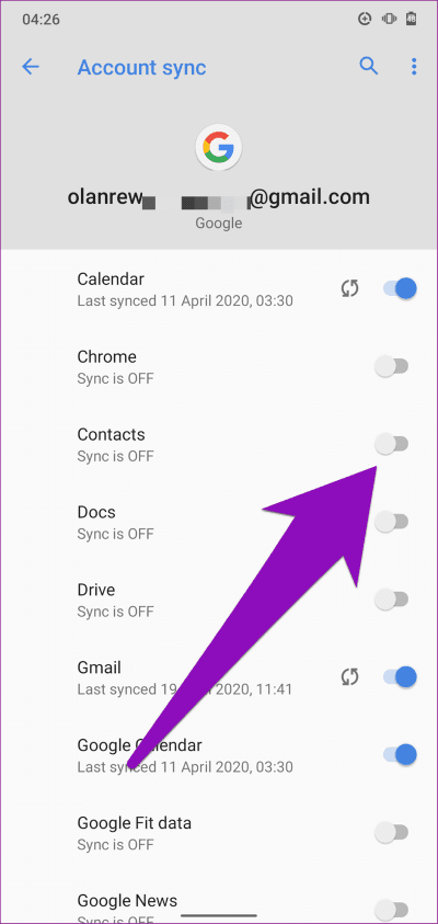 fix-android-not-backing-up-contacts-08_200502_193510_4d470f76dc99e18ad75087b1b8410ea9 أفضل 6 إصلاحات لعدم عمل النسخ الاحتياطي لجهات اتصال على Android