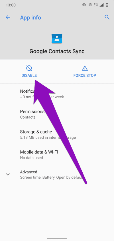 fix-android-not-backing-up-contacts-22_4d470f76dc99e18ad75087b1b8410ea9 أفضل 6 إصلاحات لعدم عمل النسخ الاحتياطي لجهات اتصال على Android