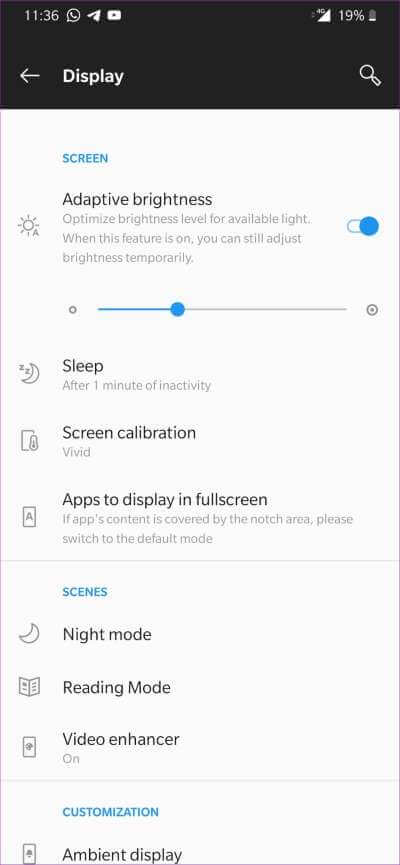 oxygen-os-reading-mode_4d470f76dc99e18ad75087b1b8410ea9 Realme UI مقابل Oxygen OS: أيهما أفضل بالنسبة لك