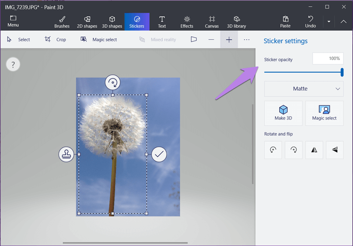 أفضل 4 طرق لحفظ الصورة من Magic Select Tool في برنامج Paint 3D - %categories
