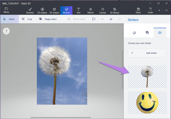 save-magic-select-image-in-paint-3d-26_935adec67b324b146ff212ec4c69054f أفضل 4 طرق لحفظ الصورة من Magic Select Tool في برنامج Paint 3D