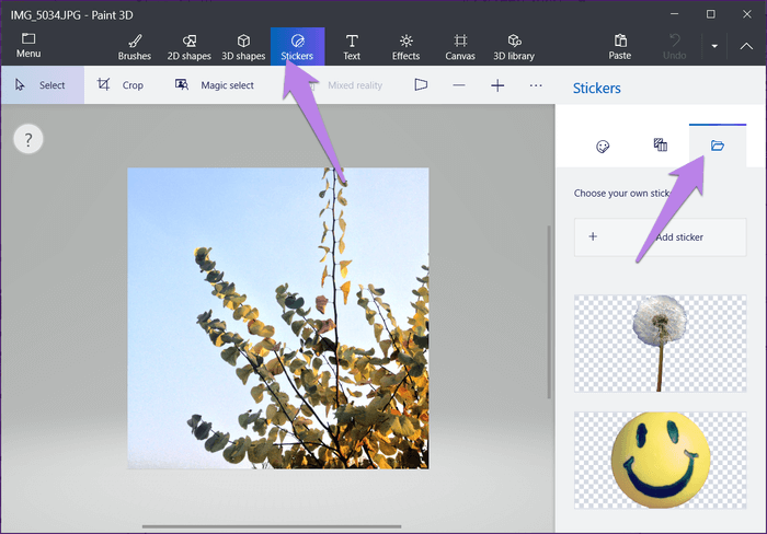 أفضل 4 طرق لحفظ الصورة من Magic Select Tool في برنامج Paint 3D - %categories