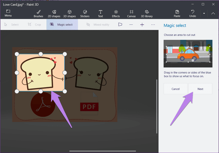 save-magic-select-image-in-paint-3d-3_935adec67b324b146ff212ec4c69054f أفضل 4 طرق لحفظ الصورة من Magic Select Tool في برنامج Paint 3D