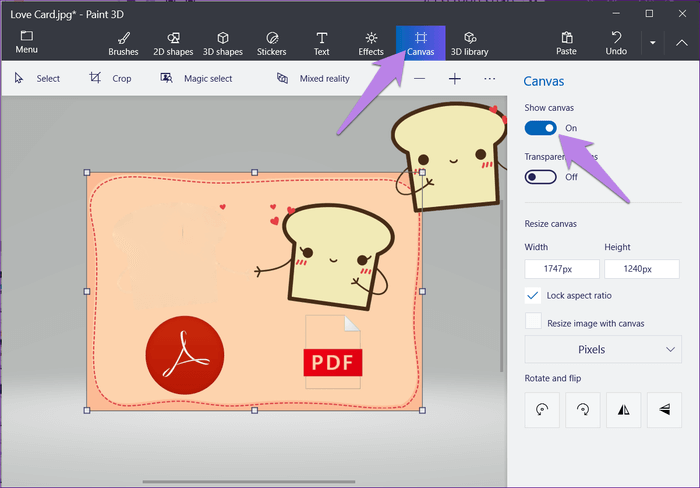 أفضل 4 طرق لحفظ الصورة من Magic Select Tool في برنامج Paint 3D - %categories