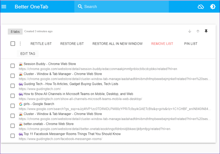 session-manager-extensions-for-chrome-6_935adec67b324b146ff212ec4c69054f 7 من أفضل ملحقات إدارة الجلسة لمتصفح Chrome
