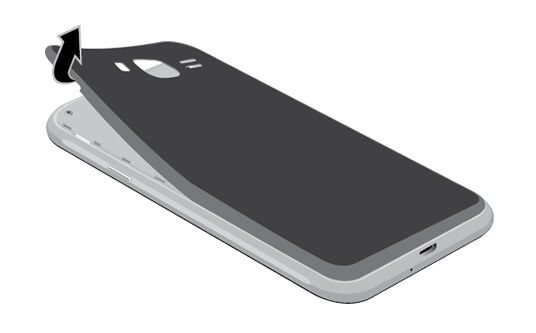 slide-and-remove-the-back-side-of-your-phone’s-body-1 كيفية إعادة تعيين أو إعادة تشغيل هاتف Android الخاص بك؟
