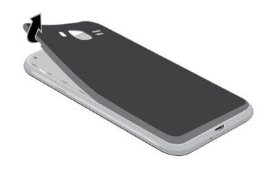 slide-and-remove-the-back-side-of-your-phone’s-body كيفية إلغاء تجميد هاتف Android الخاص بك