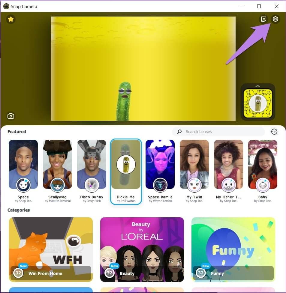 snapchat-filters-on-microsoft-teams-3_4d470f76dc99e18ad75087b1b8410ea9 كيفية استخدام الفلاتر في Microsoft Teams