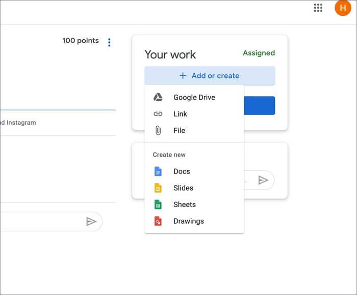 submit-work_935adec67b324b146ff212ec4c69054f أفضل 10 نصائح وحيل في Google Classroom للطلاب