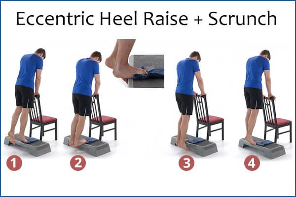 تمارين منزلية لتقوية عضلات القدم - bones-joints 10 eccentric heel raisescrunch - تمارين منزلية لتقوية عضلات القدم