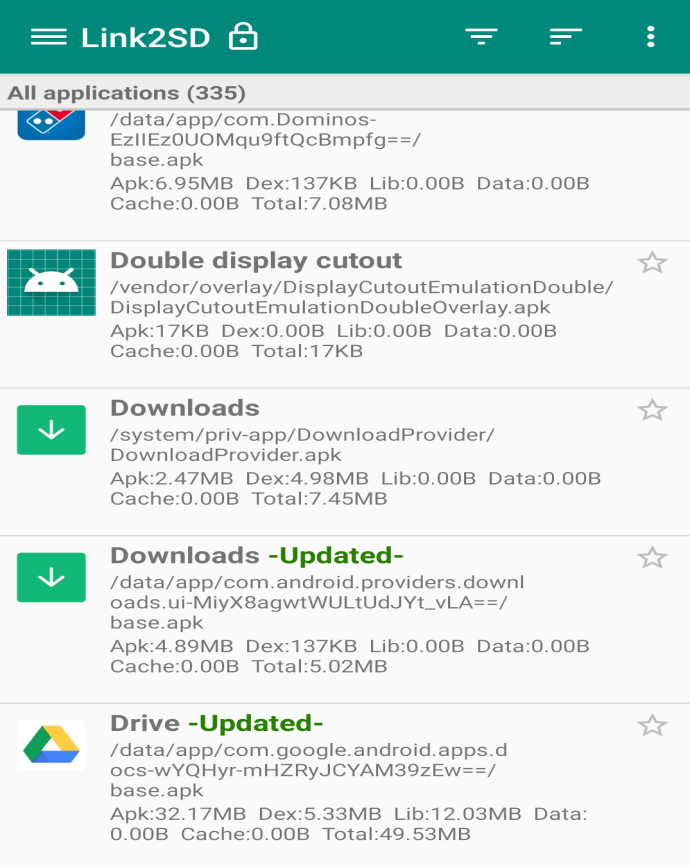 A-screen-will-open-up-which-will-contain-all-the-installed-applications كيفية فرض نقل التطبيقات إلى بطاقة SD على Android