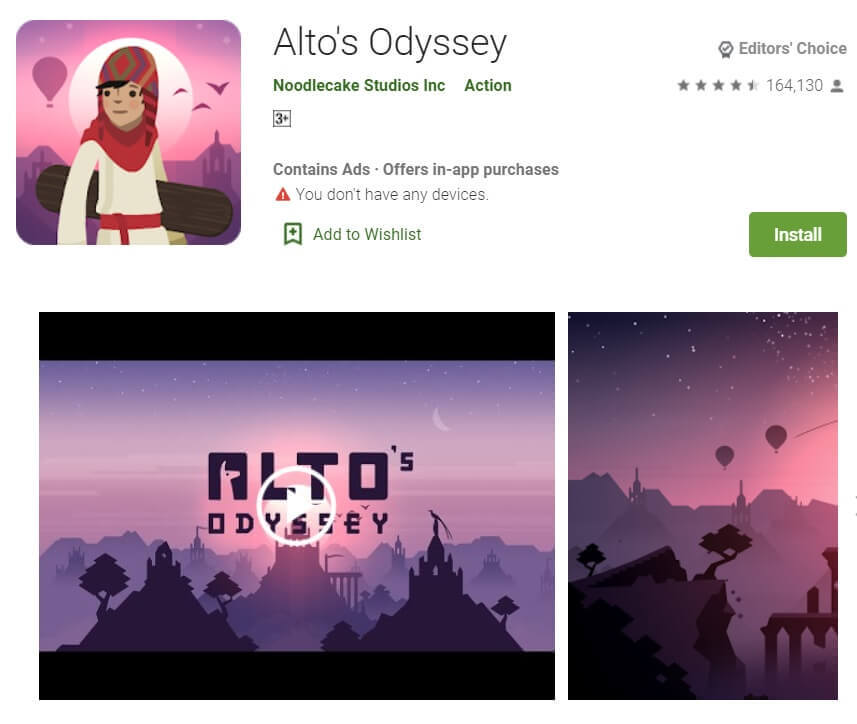 ALTO’S-ODYSSEY-1 أفضل 11 لعبة بدون انترنت لـ Android التي بدون WiFi