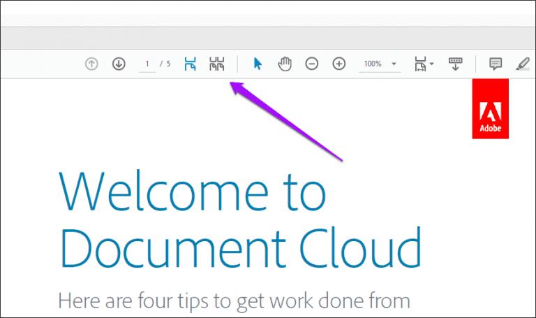 Comment activer le défilement par défaut dans Adobe Acrobat DC et ...