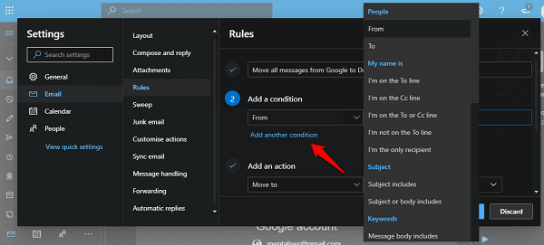 Auto-Delete-Emails-in-Outlook-4 كيفية حذف التلقائي لرسائل البريد الإلكتروني في Outlook