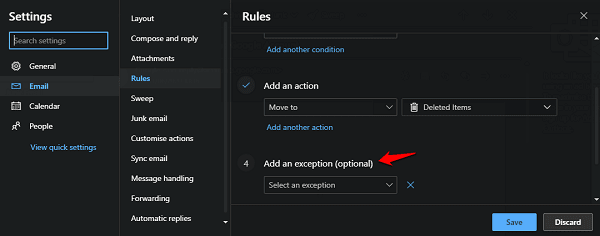 Auto-Delete-Emails-in-Outlook-5 كيفية حذف التلقائي لرسائل البريد الإلكتروني في Outlook
