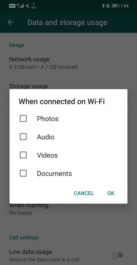 Automatically-download-all-media-files-shared-on-WhatsApp-530x1024-1 إصلاح المشاكل الشائعة في WhatsApp