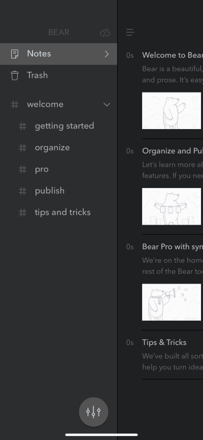Bear-Notes-mobile_4d470f76dc99e18ad75087b1b8410ea9 OneNote مقابل Bear Notes: أي تطبيق تدوين ملاحظات أفضل على Mac