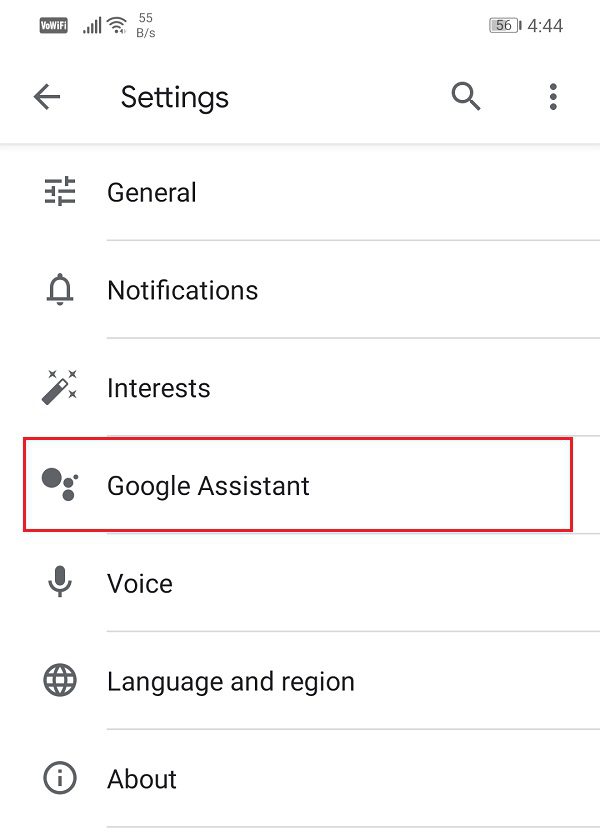 كيفية تعطيل Google Assistant على Android - %categories
