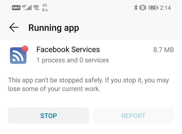 Click-on-the-app-that-you-wish-to-stop أفضل 9 طرق لإصلاح خطأ "للأسف توقف التطبيق"