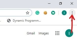 Click-on-the-three-vertical-dots-present-at-the-top-right-corne إصلاح خطأ Chrome يستمر فتح علامات تبويب جديدة تلقائيًا