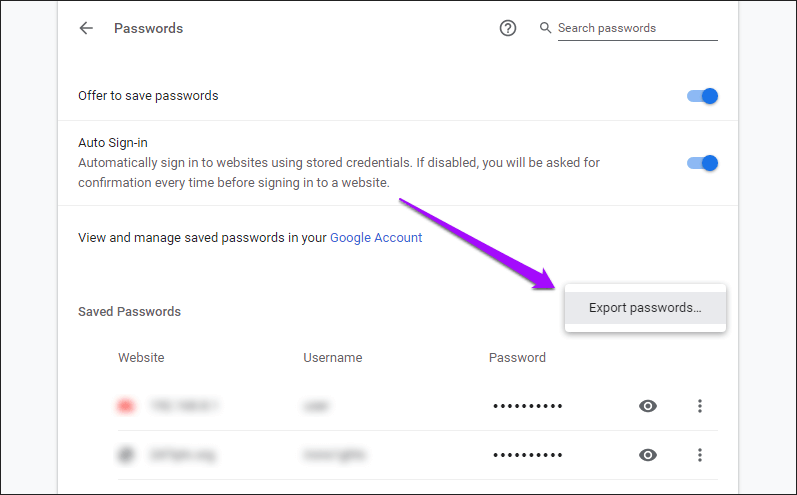 كيفية تصدير كلمات مرور Chrome إلى CSV في سطح المكتب والجوال والويب - %categories