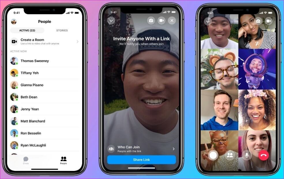 Facebook-Messenger-Rooms-vs-Google-Meet-comparison-14_4d470f76dc99e18ad75087b1b8410ea9 Facebook Messenger Rooms مقابل Google Meet: أي تطبيق مكالمات فيديو يجب أن تستخدمه