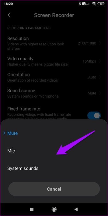 كيفية إصلاح خطأ MIUI Screen Recorder بدون صوت - %categories