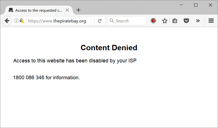 إصلاح تم حظر هذا الموقع من قبل مزود خدمة الإنترنت ISP في Windows 10 - %categories