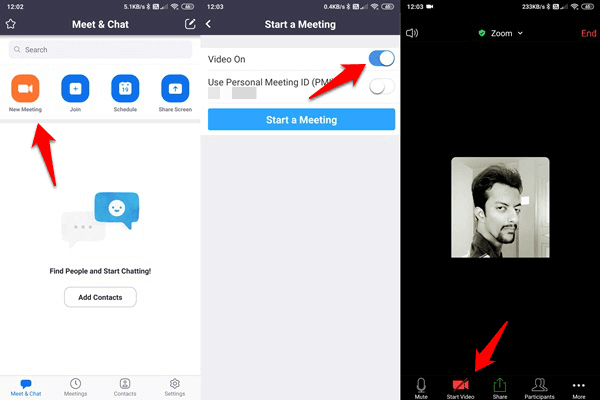 Hide-Yourself-From-Others-on-Zoom-5 كيف ولماذا تخفي نفسك عن الآخرين في مكالمات Zoom