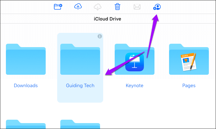 كيفية مشاركة مجلدات iCloud Drive بسهولة من iPhone و Mac و iCloud .com - %categories