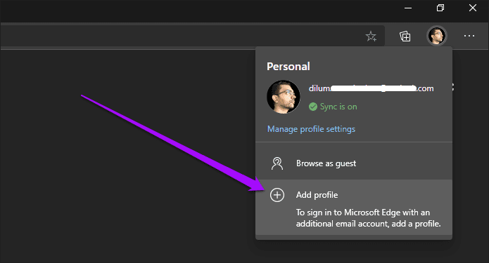 Microsoft-Edge-Chromium-Multiple-Profiles-2_4d470f76dc99e18ad75087b1b8410ea9 كيفية إنشاء واستخدام ملفات تعريف متعددة في Microsoft Edge مثل المحترفين
