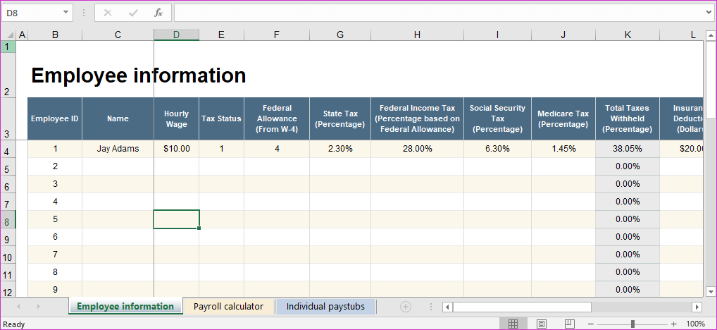 أفضل 6 قوالب Microsoft Excel لإدارة الرواتب - %categories