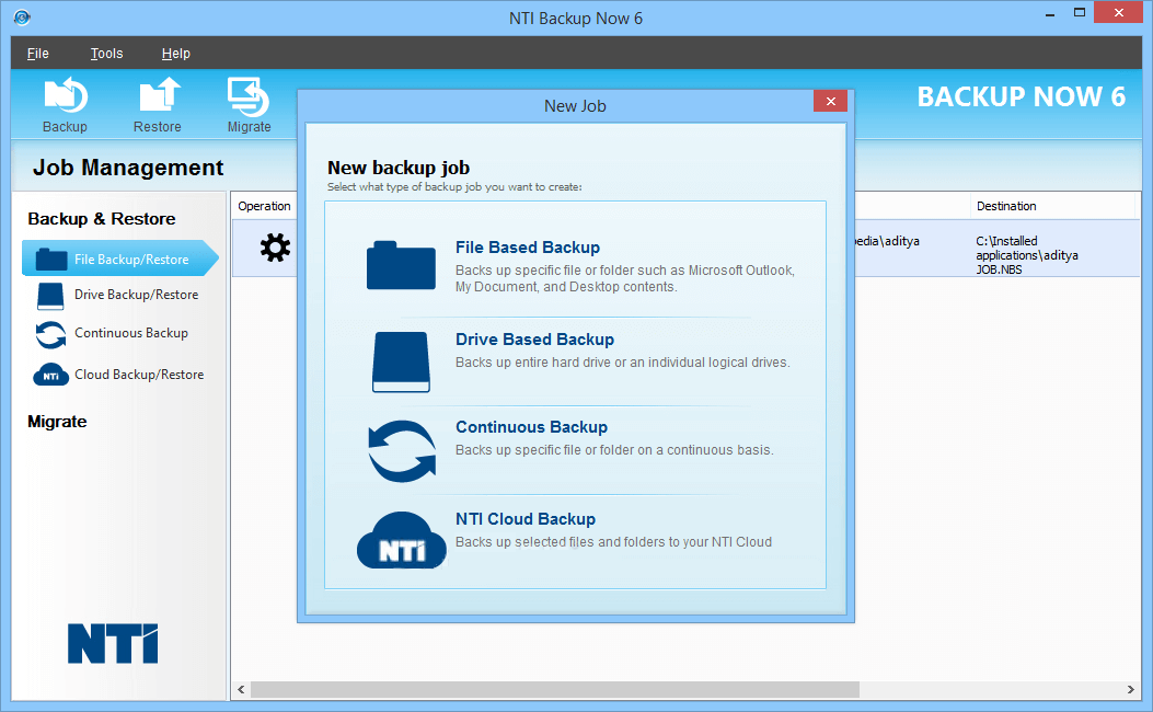 NTI-Backup-Now-6-to-Backup-Data-In-Windows-10 أفضل 5 أدوات مجانية لنسخ البيانات احتياطيًا في Windows 10